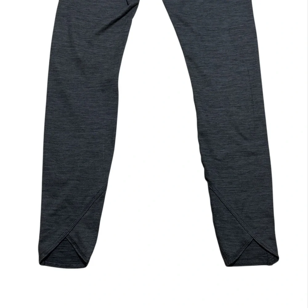 NWT Gaiam OM 7/8 High Rise‎ Petal Marled Legging Allover In Black Heather Size S - Picture 7 of 8